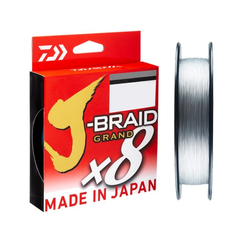 Trecciato Daiwa J-Braid Grand X8 Gray 135mt