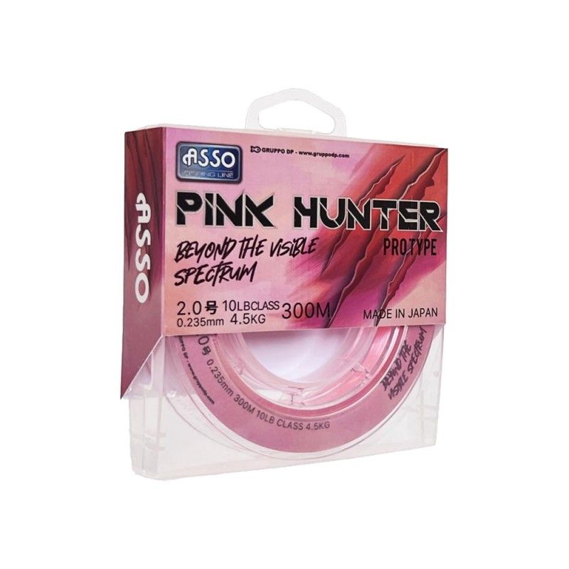 Filo Asso Pink Hunter ST Nylon 300mt