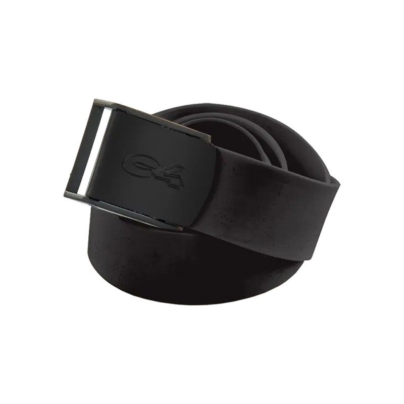 Cintura C4 Carbon Silicone con Fibbia Nylon - Black