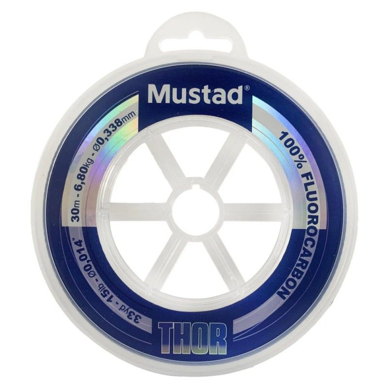 Filo Mustad Thor FC 100% Fluorocarbon Leader 30mt