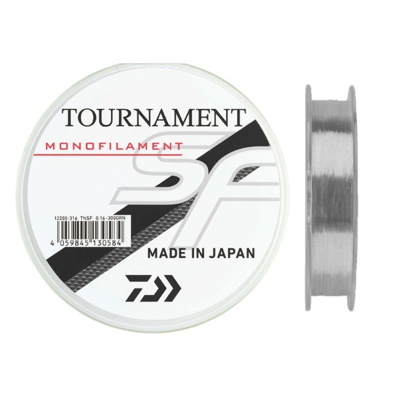 Filo Daiwa Tournament SF Monofilament 300mt Light Gray