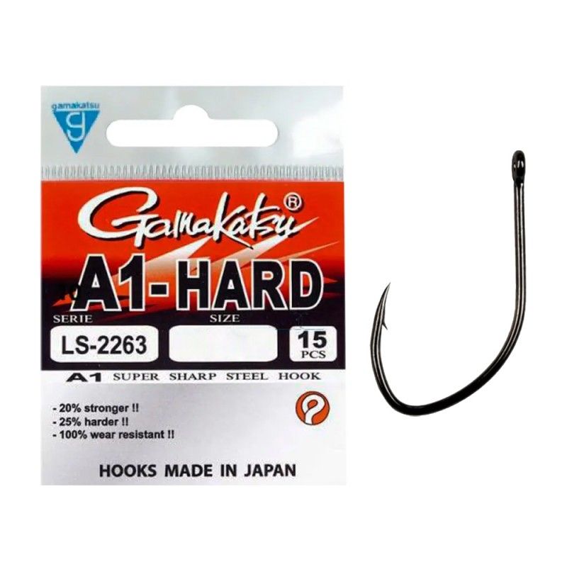 Ami Gamakatsu A1 Hard LS-2263 Black