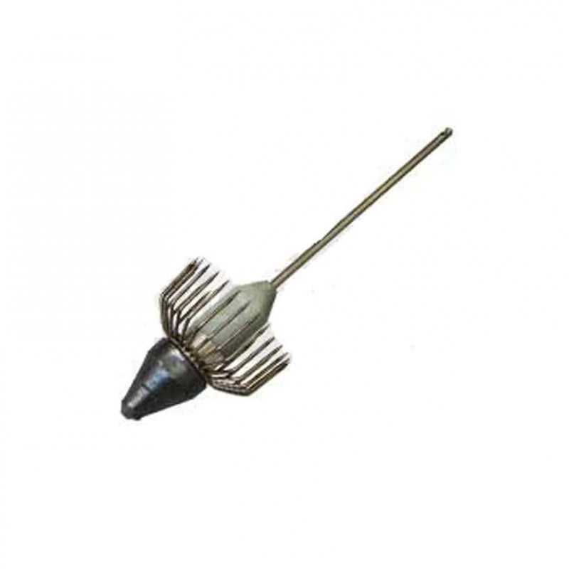 Totanara Fosforescente Asta Inox Una Corona 082
