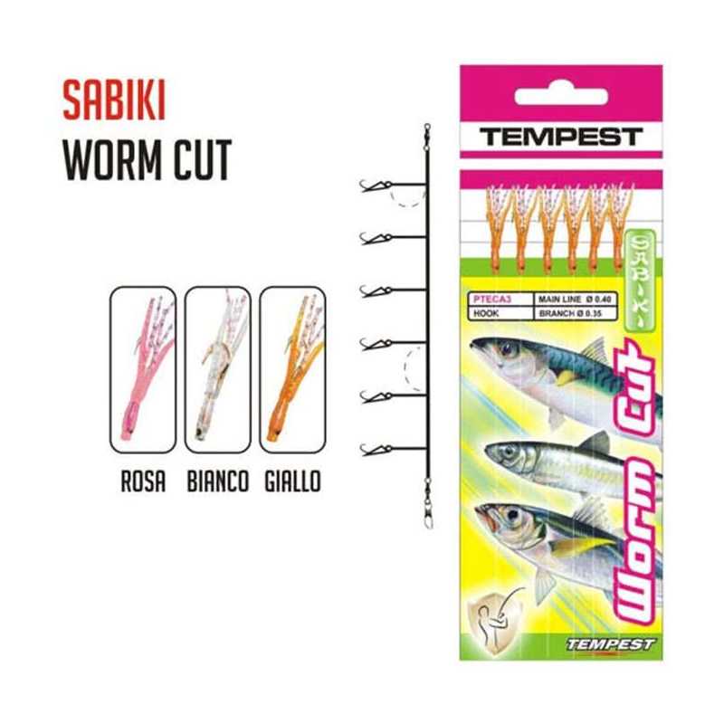 Sabiki Tempest Worm Cut