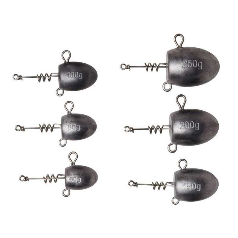 Testa Piombata Savage Gear Cork Screw Jig Head