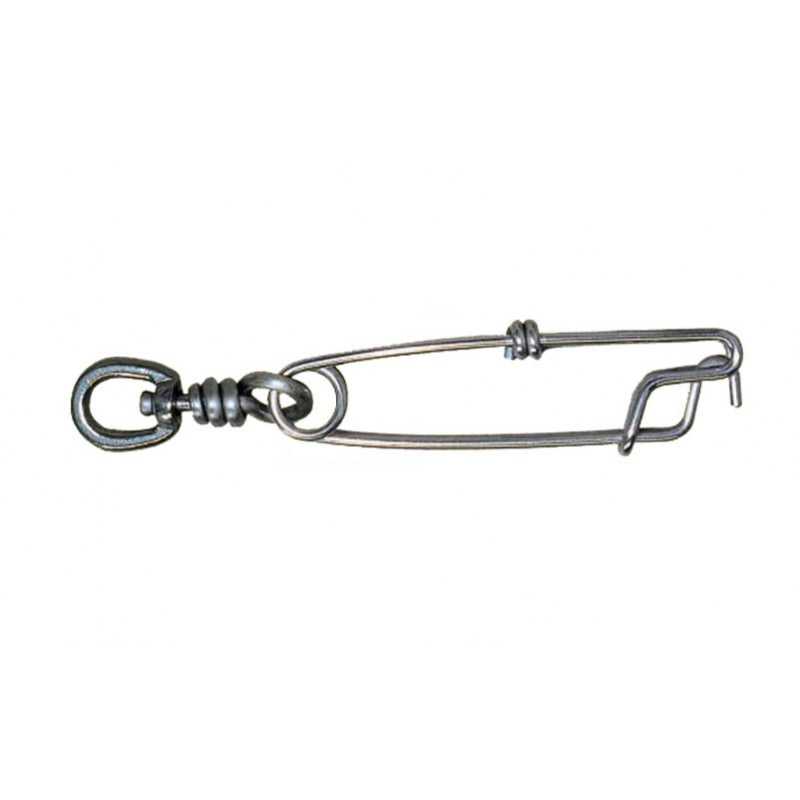 Moschettone Inox con Girella SBL a Sgancio Rapido