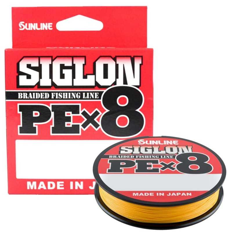 Trecciato Sunline Siglon PE X8 Orange 150MT