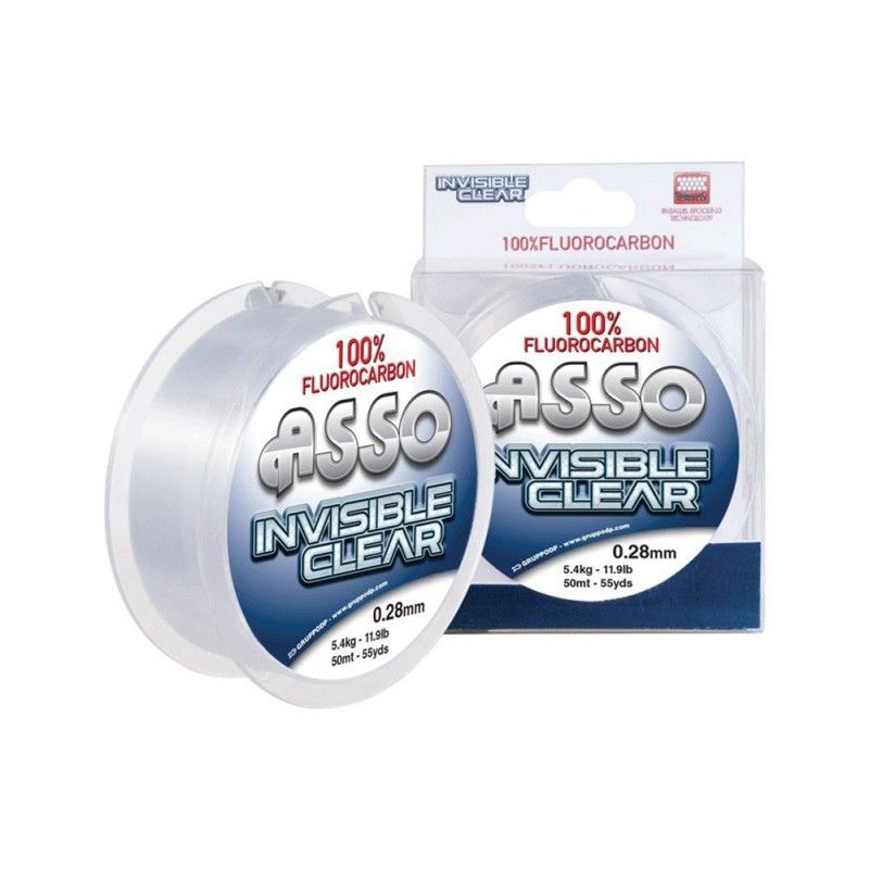 Filo Asso Invisible Clear 100% Fluorcarbon