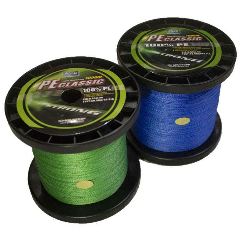 Filo Trecciato Asso Pe Classic 4X 1000Mt