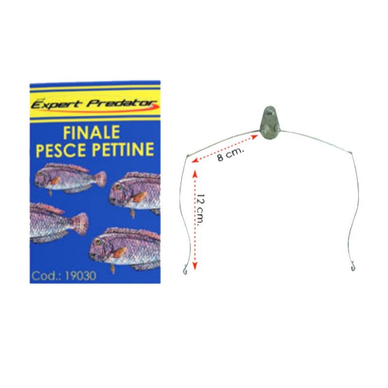 Expert Predator Finale Pesce Pettine