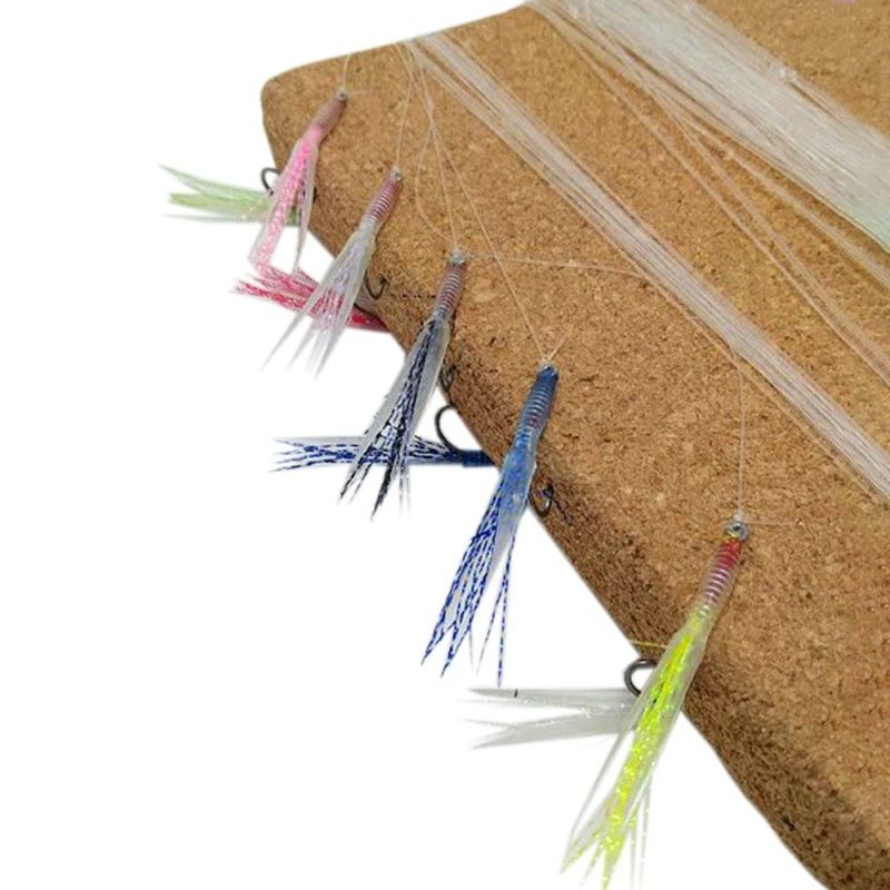 Filosa da Traina Artigianale 10 Ami Coda di Rondine Multicolor