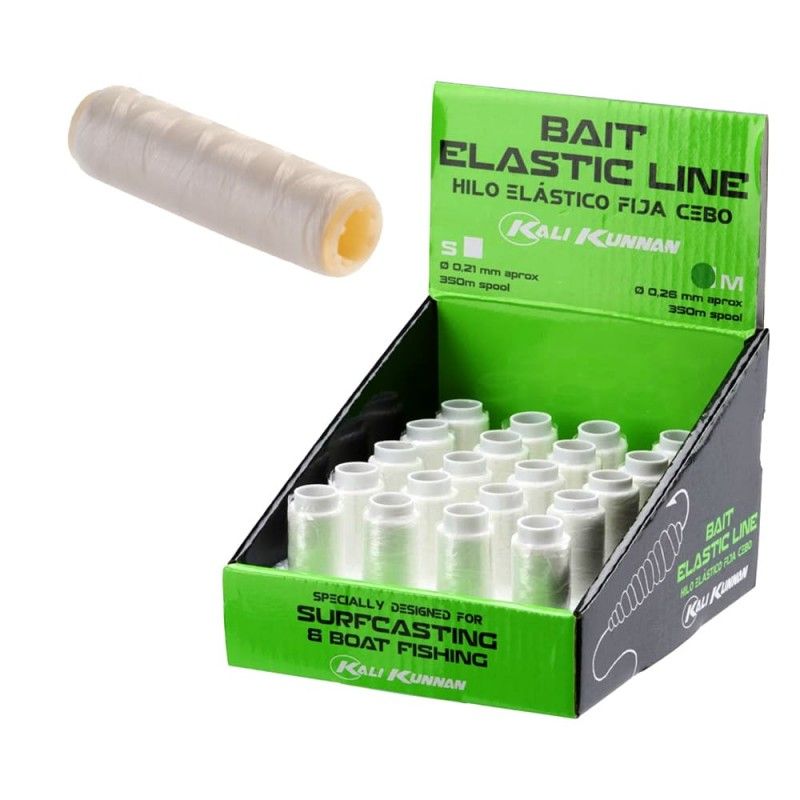 Kali Kunnan Rocchetto Filo Elastico per Esche