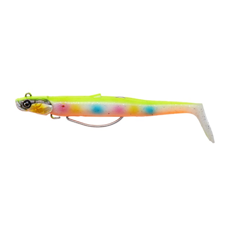Artificiale Savage Gear Sandeel V2 Weedless 13cm 33gr Lemon Candy