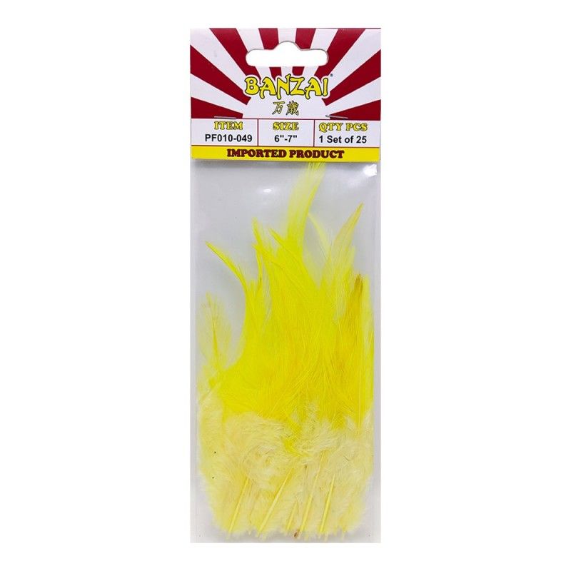 Banzai Piume Collo di Gallo 15cm
