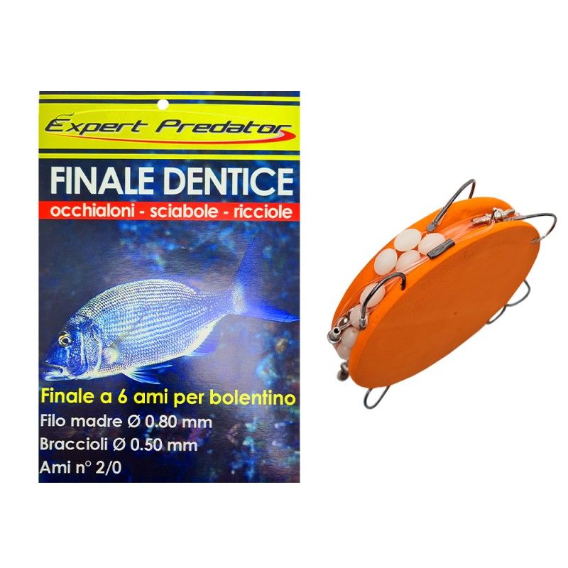 Expert Predator Finale Bolentino Dentice 6 Ami