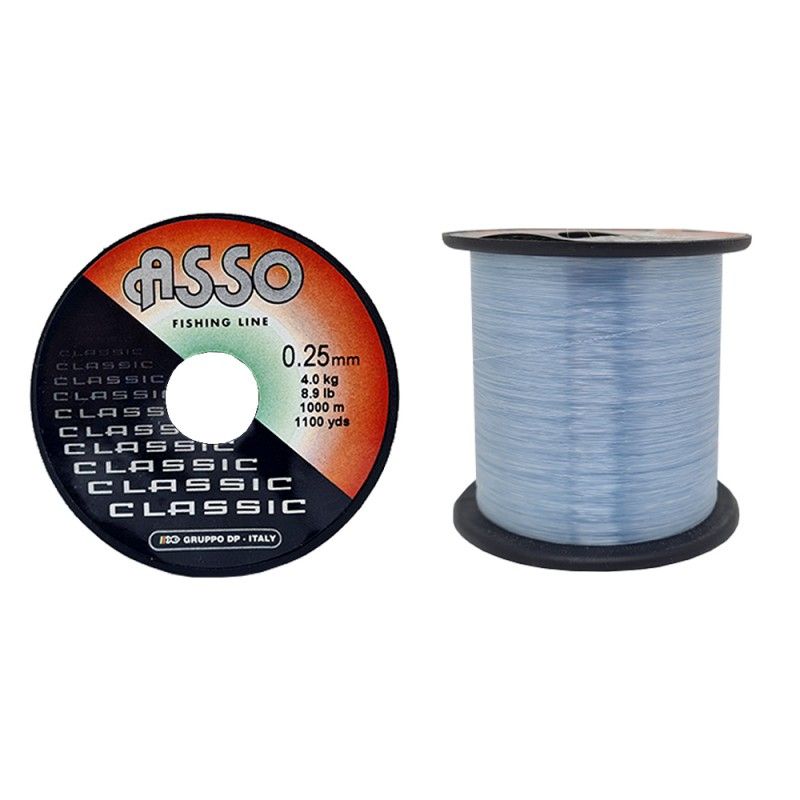 Filo Asso Classic New Nylon 1000MT Blue - 0.28mm