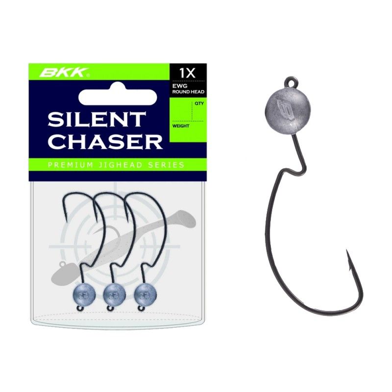 Bkk Silent Chaser EWG Round Jig Head