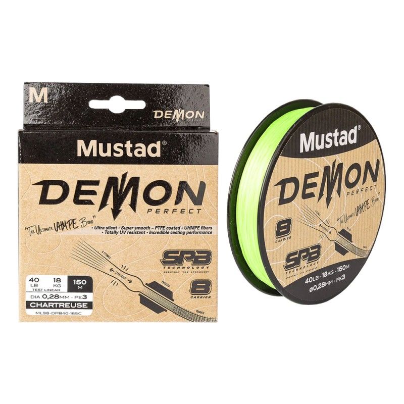 Filo Mustad Demon Perfect Braid 8X PE 150MT