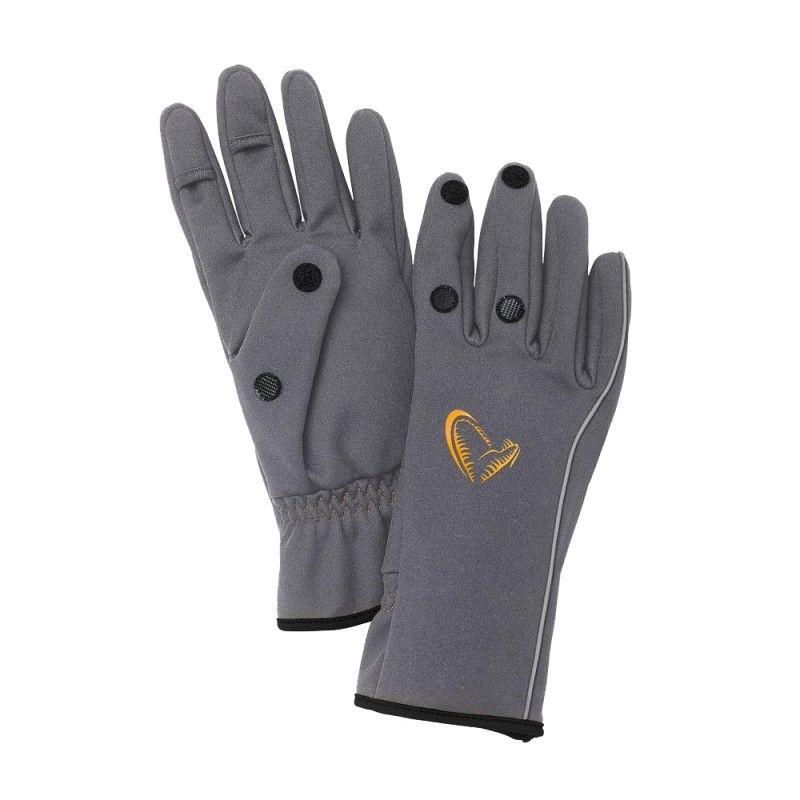 Guanti Savage Gear Softshell Gloves Grey