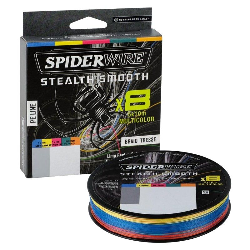 Trecciato Spiderwire Stealth Smooth SS8 Multicolor 300mt