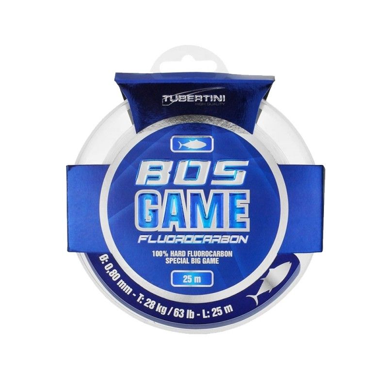 Filo Tubertini Bos Game Hard Fluorocarbon 25mt