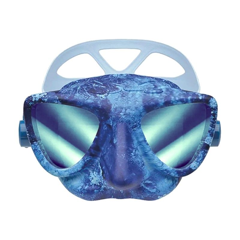 Maschera C4 Carbon Plasma Ocean Mirrored Lens